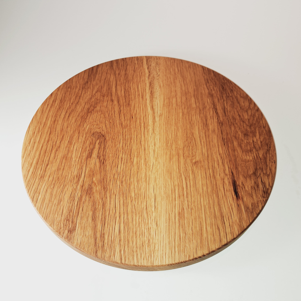 Serving Board Oak Round Side