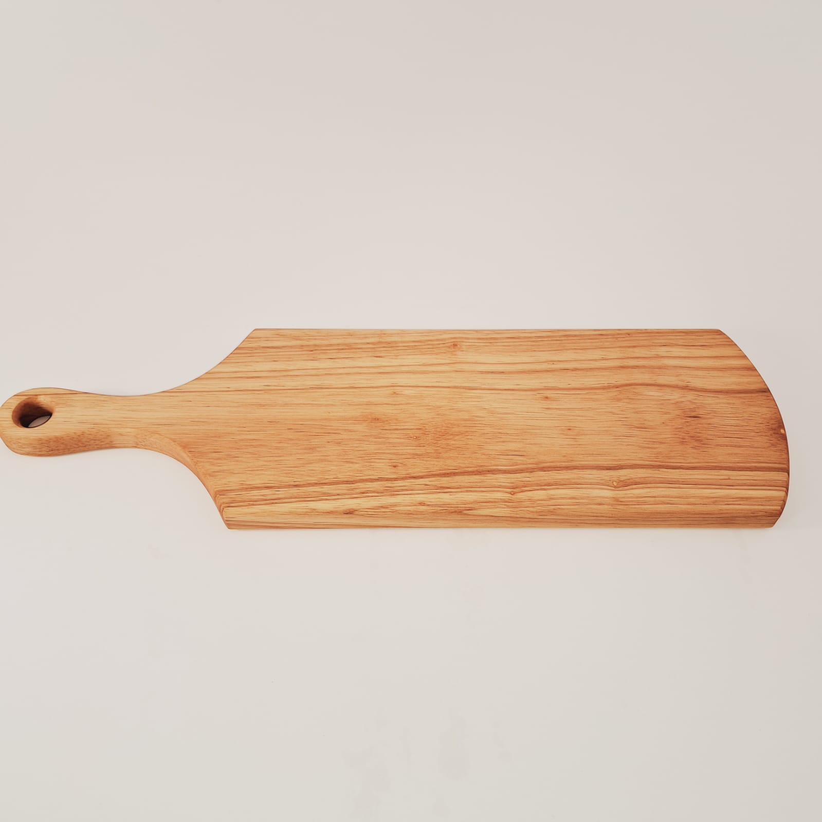 Baguette rubberwood serving board